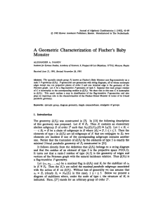 Journal of Algebraic Combinatorics 1 (1992), 45-69