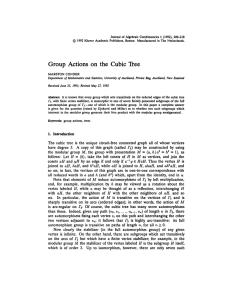 Journal of Algebraic Combinatorics 1 (1992), 209-218