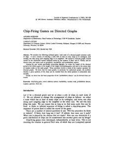 Journal of Algebraic Combinatorics 1 (1992), 305-328