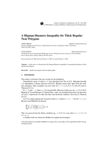 A Higman-Haemers Inequality for Thick Regular Near Polygons
