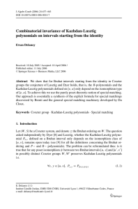 Combinatorial invariance of Kazhdan-Lusztig polynomials on intervals starting from the identity