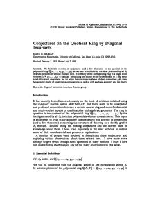 Journal of Algebraic Combinatorics 3 (1994), 17-76