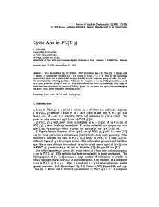 Journal of Algebraic Combinatorics 3 (1994), 113-128