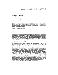 Journal of Algebraic Combinatorics 3 (1994), 153-175