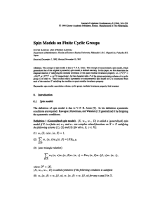 Journal of Algebraic Combinatorics 3 (1994), 243-259