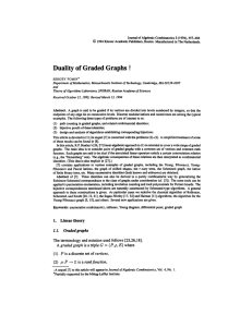 Journal of Algebraic Combinatorics 3 (1994), 357-404