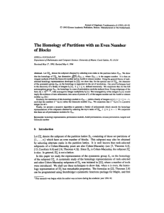 Journal of Algebraic Combinatorics 4 (1995), 69-92