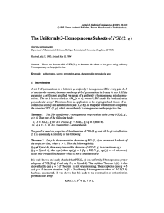 Journal of Algebraic Combinatorics 4 (1995), 99-102