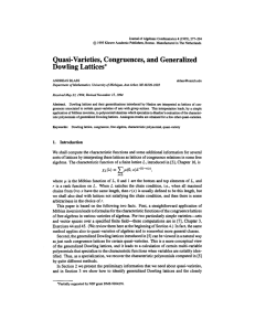 Journal of Algebraic Combinatorics 4 (1995), 277-294
