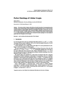 Journal of Algebraic Combinatories 5 (1996), 87-103