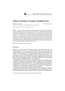 Whitney Homology of Semipure Shellable Posets