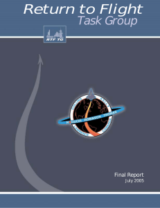 Return to Flight Task Group Final Report July 2005