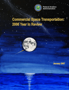 Commercial Space Transportation: 2006 Year In Review January 2007