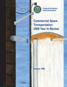 Commercial Space Transportation: 2008 Year In Review January 2009