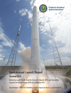 Semi-Annual Launch Report October 2010