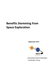   Benefits Stemming from   Space Exploration 