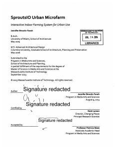 SproutslO Urban  Microfarm