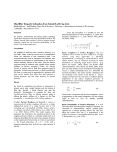 Fluid Flow Property Estimation from Seismic Scattering Data