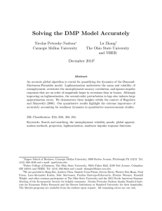 Solving the DMP Model Accurately