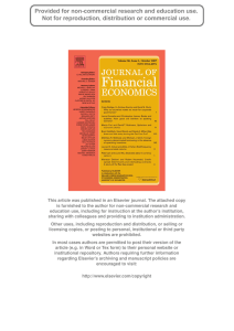 This article was published in an Elsevier journal. The attached... is furnished to the author for non-commercial research and