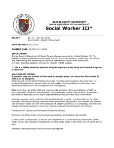 Social Worker III*