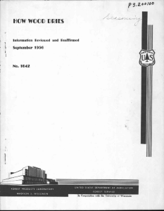 HOW WOOD MB p 3,zoo /00 Information Reviewed and Reaffirmed September 1956