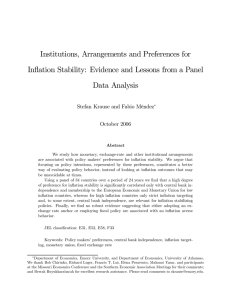 Institutions, Arrangements and Preferences for Data Analysis