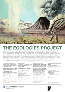 THE ECOLOGIES PROJECT