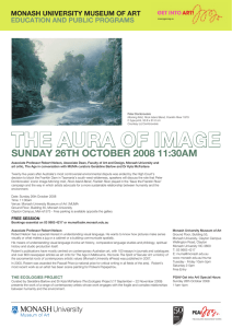 THE AURA OF IMAGE  SUNDAY 26TH OCTOBER 2008 11:30AM