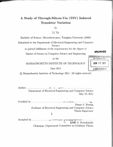 A  Study  of  Through-Silicon-Via  (TSV) ... Transistor Variation Li  Yu