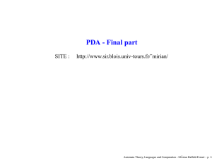 PDA - Final part SITE : -tours.fr/˜mirian/