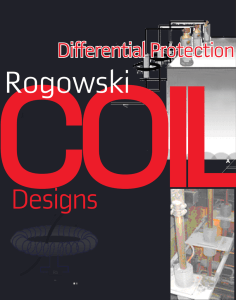 COIL Rogowski Designs Differential Protection