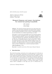 T A G Heegaard diagrams and surgery descriptions