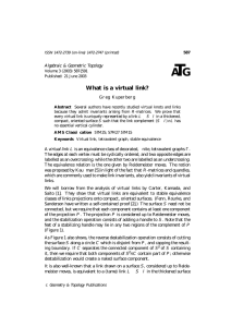 T A G What is a virtual link?