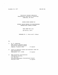 December  20,  1977 ESL-S5R-789 Electronic Systems  Laboratory