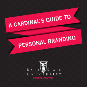 O AL’S GUIDE T A CARDIN PERSONAL BRANDING