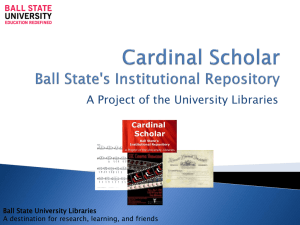 A Project of the University Libraries Ball State University Libraries