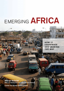 AFRICA emerging Steven Radelet H OW   17