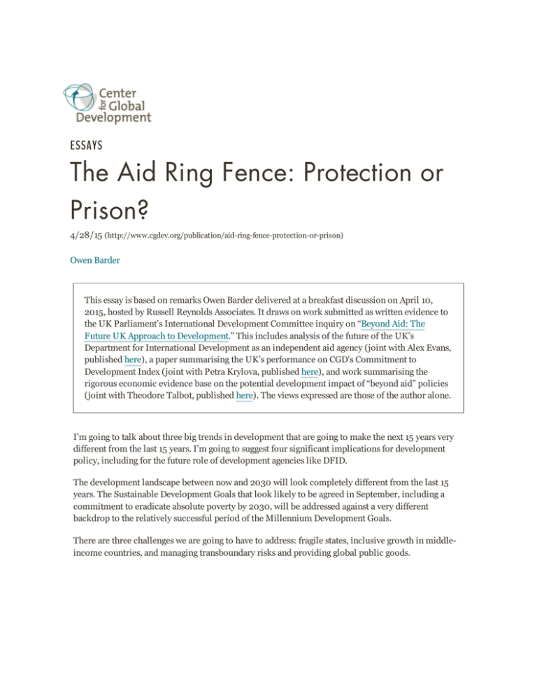 Ring-fencing by Natalia Antropova on Prezi