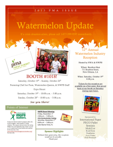 Watermelon Update BOOTH #1018! the 12