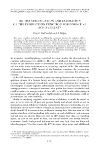 The Economic Journal, 113 (February), F3–F33.  Royal Economic Society... Publishing, 9600 Garsington Road, Oxford OX4 2DQ, UK and 350...