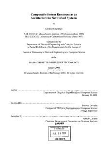 Composable  System  Resources  as an