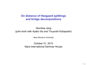 On distance of Heegaard splittings and bridge decompositions