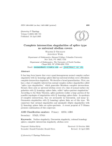 Complete intersection singularities of splice type as universal abelian covers