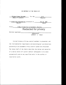 Redacted for privacy # (Signature) (Name of student)