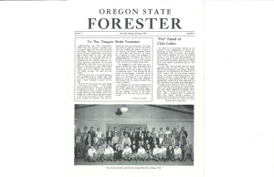 FORESTER OREGON  STATE