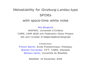 Metastability for Ginzburg-Landau-type SPDEs with space-time white noise