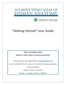“Getting Started” User Guide  Have a question about