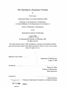 The  Topological  q-Expansion  Principle