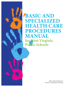 BASIC AND SPECIALIZED HEALTH CARE PROCEDURES